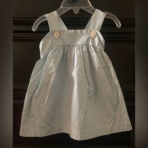 La Stupenderia Light Blue Polka Dot Sundress